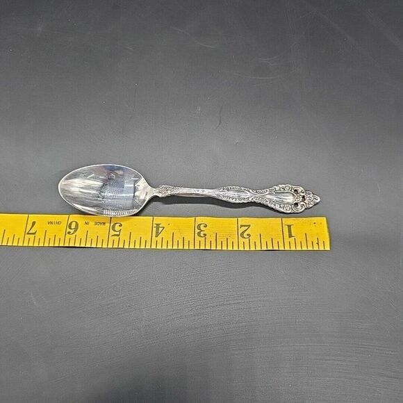 Lot Of 5 c1973 Victorian Classic Silverplated Tea Spoons - Picture 6 of 6